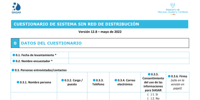 Sistema sin red de distribución